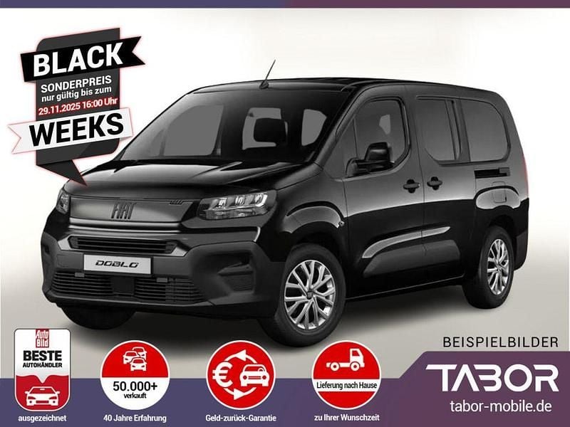 Schwarz Neu 2025 Fiat Doblò S Van / Kleinbus | 29.978 € (Fairer Preis) - Bild 1/4