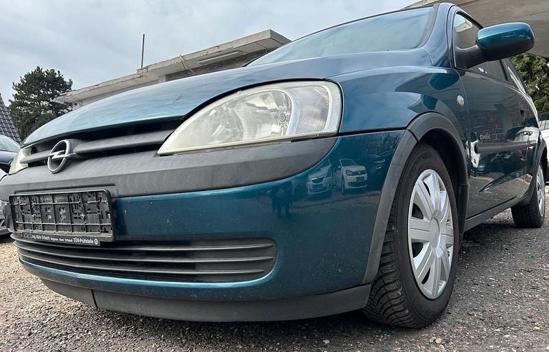 Gebraucht Opel Corsa 57 PS (41 kW) 2002 Blau Kleinwagen