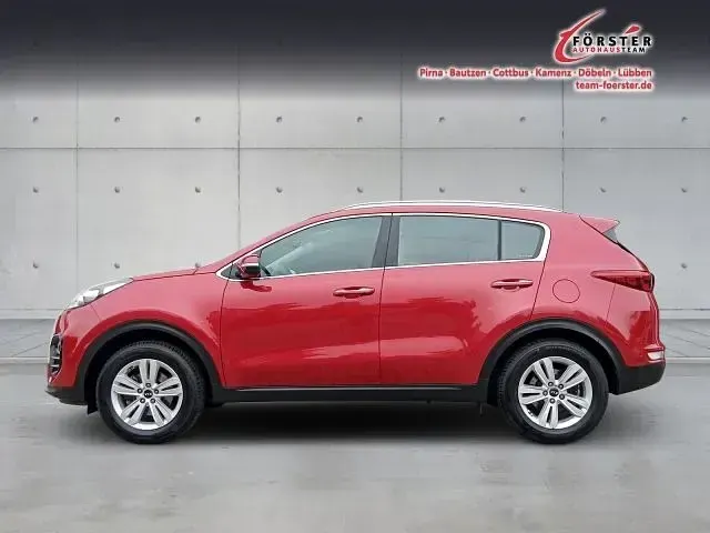 Gebraucht Kia Sportage Vision 132 PS (97 kW) 2017 Rot SUV