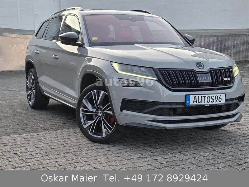 Grau Gebraucht 2020 Skoda Kodiaq RS SUV | 20.500 € (Superpreis) - Bild 1/4