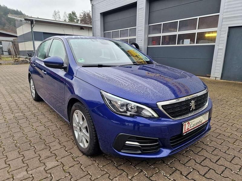 Blau/metalliclackierung Gebraucht 2018 Peugeot 308 Active Limousine | 9.500 € (Fairer Preis) - Bild 1/4