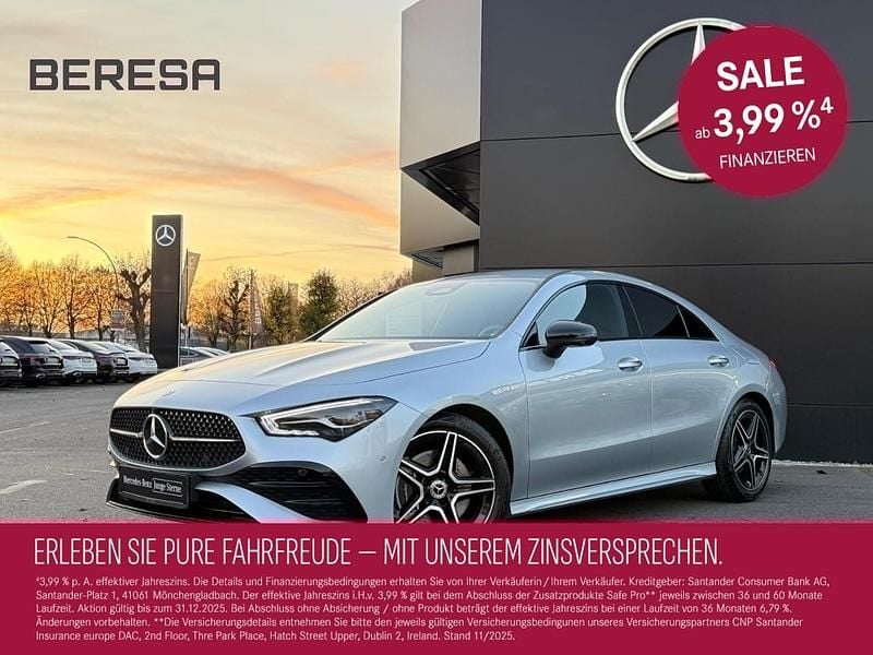 Silber Gebraucht 2025 Mercedes CLA200 AMG Coupé | 37.680 € (Fairer Preis) - Bild 1/4