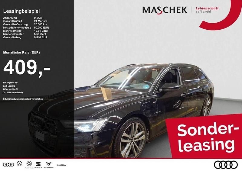 Schwarz Gebraucht 2025 Audi A6 S-Line Kombi | 49.540 € (Superpreis) - Bild 1/4