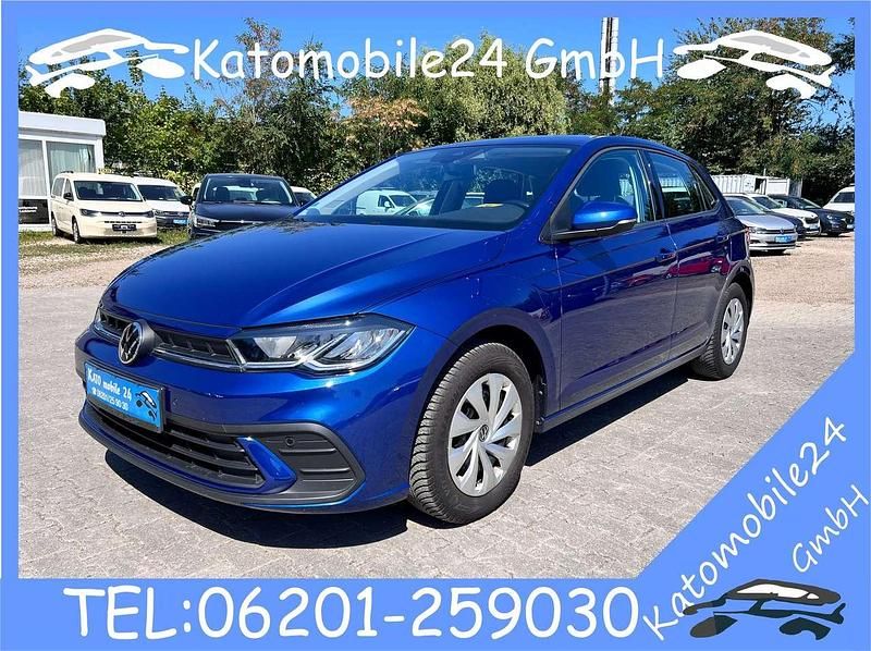 Reef blue Gebraucht 2021 VW Polo IQ Drive Limousine | 13.950 € (Superpreis) - Bild 1/4