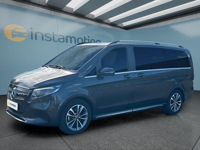 Grau Gebraucht 2024 Mercedes EQV300 Van / Kleinbus | 62.449 € - Bild 1/4