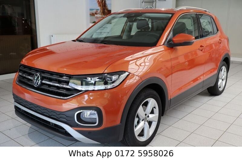 Gebraucht VW T-Cross Style 110 PS (80 kW) 2022 Orange metallic SUV