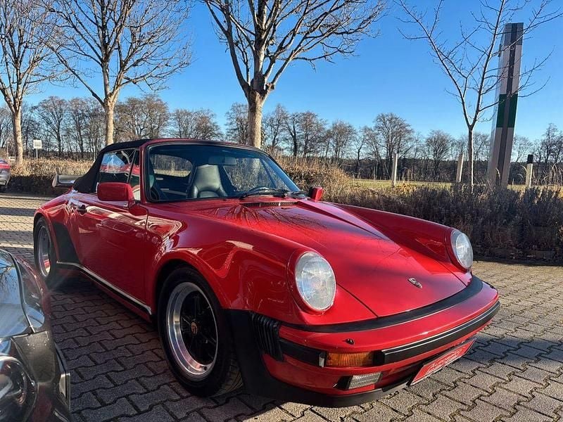 Gebraucht Porsche 911 207 PS (152 kW) 1985 Indischrot Cabrio