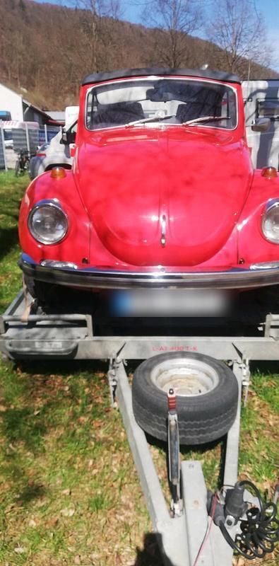 Rot Gebraucht 1972 VW Käfer Karmann Cabrio | 9.990 € - Bild 1/4
