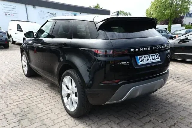 Gebraucht Land Rover Range Rover evoque SE 300 PS (220 kW) 2019 Santorini black metallic santorini black metallic SUV