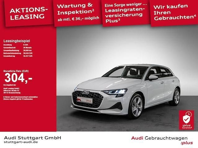 Gletscherweiß metallic Gebraucht 2025 Audi A3 Advanced Plus | 30.620 € - Bild 1/1