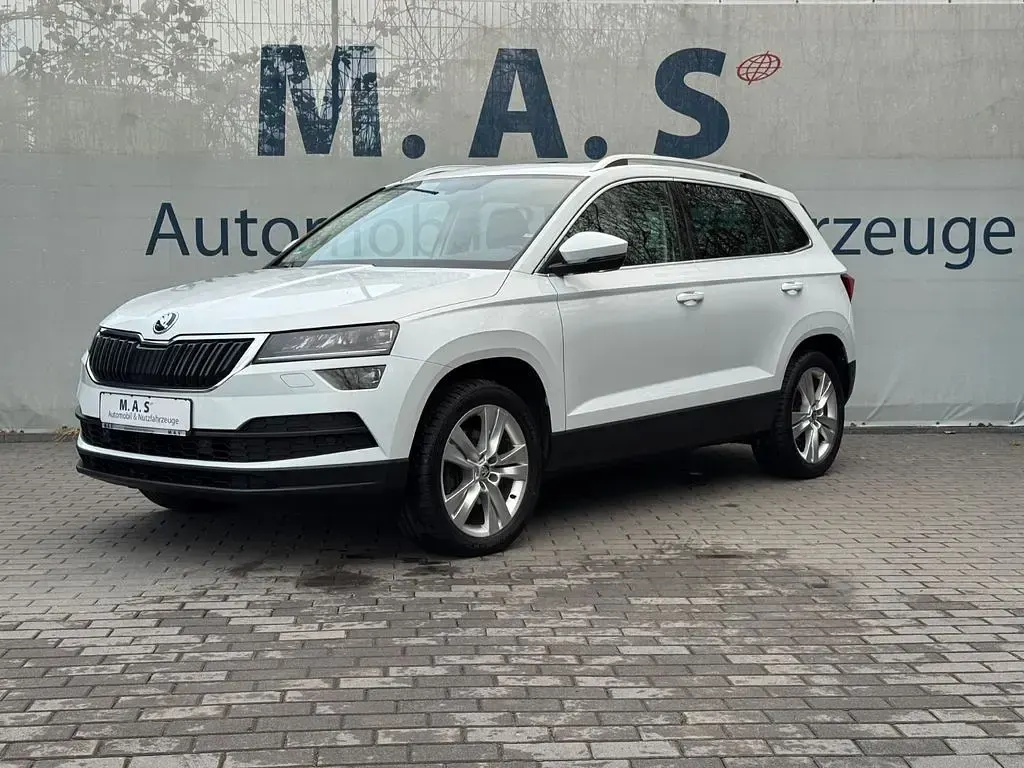 Gebraucht Skoda Karoq Style 150 PS (110 kW) 2018 Weiß SUV