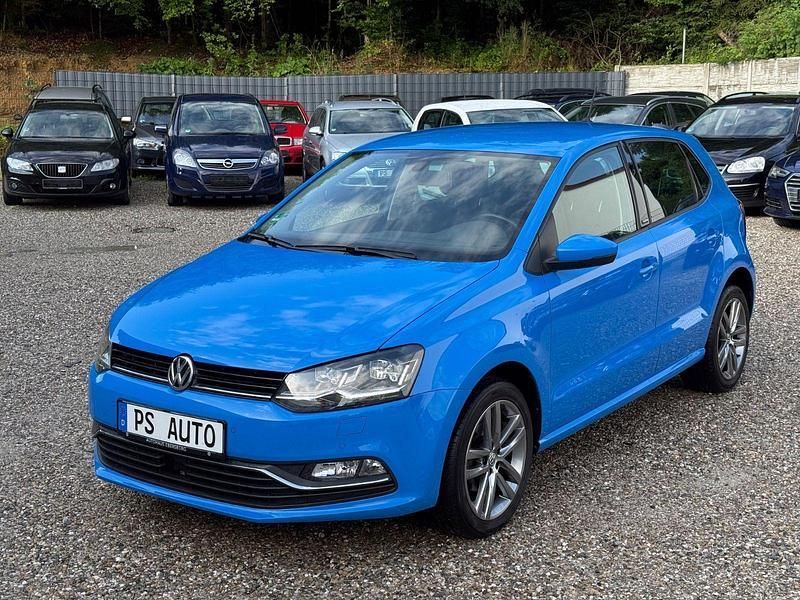 Blau Gebraucht 2016 VW Polo Allstar Kleinwagen | 7.500 € (Fairer Preis) - Bild 1/4