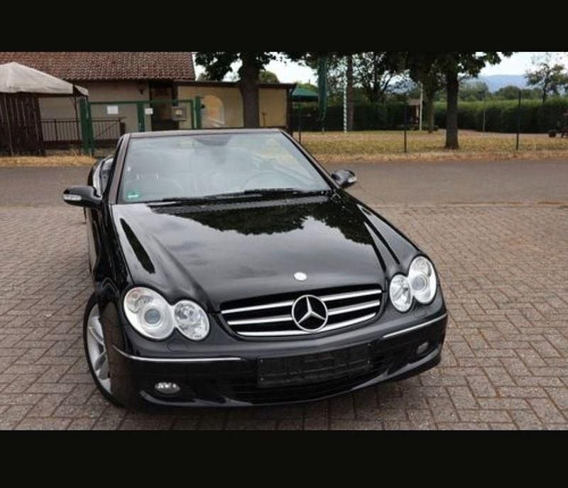 Schwarz Gebraucht 2007 Mercedes CLK280 Avantgarde Cabrio | 6.850 € (Guter Preis) - Bild 1/4