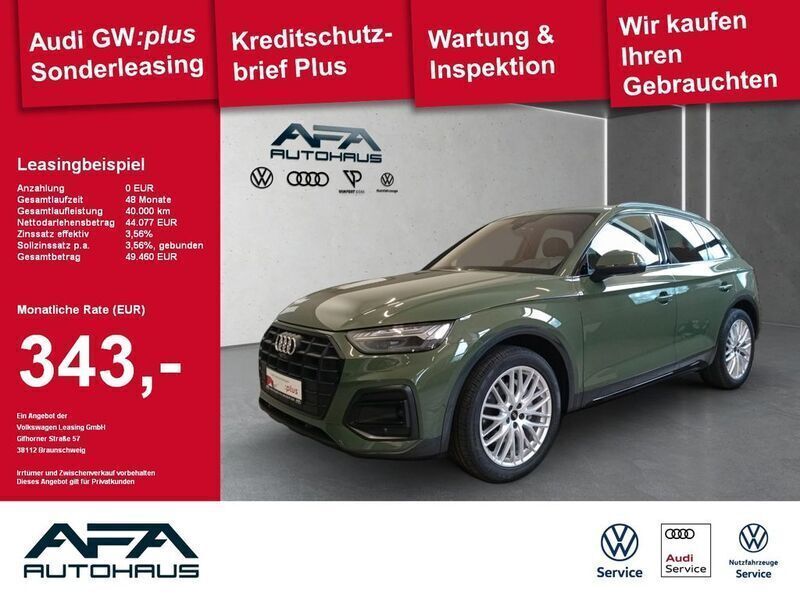 Distriktgrün metallic Gebraucht 2024 Audi Q5 Advanced SUV | 47.240 € (Fairer Preis) - Bild 1/4
