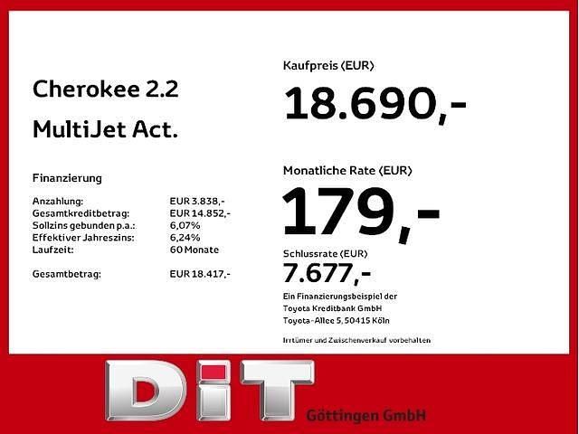 Gebraucht Jeep Cherokee Overland 194 PS (142 kW) 2018 Grau SUV