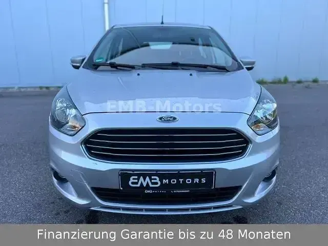 Gebraucht Ford Ka Plus Cool & Sound Edition 86 PS (63 kW) 2017 Silber Kleinwagen