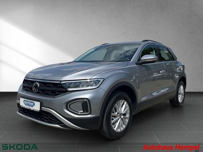 Gebraucht VW T-Roc Life 150 PS (110 kW) 2022 Pyrit silber metallic (metallic) SUV