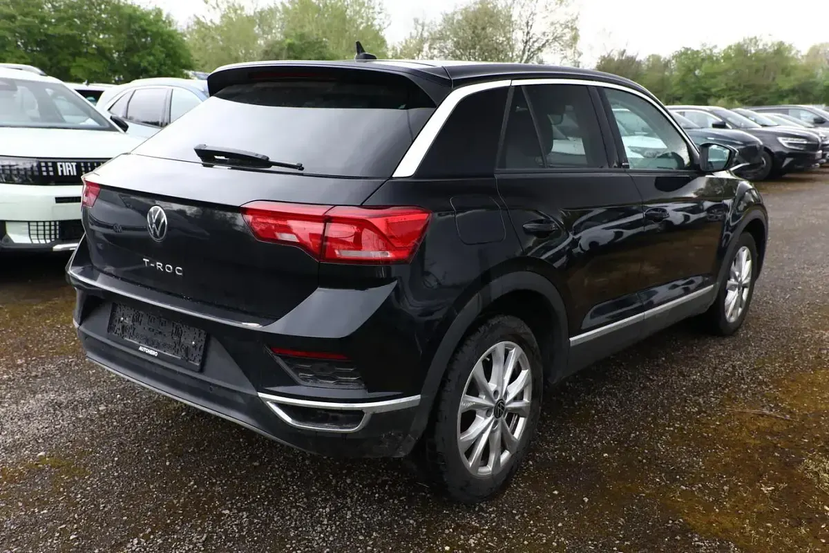 Brugt VW T-Roc Active 150 HK (110 kW) 2021 Sort SUV
