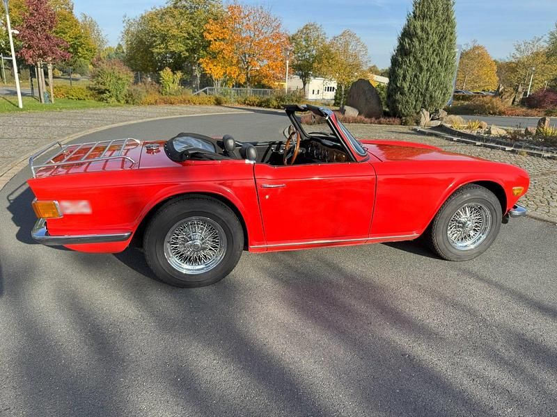 Usata Triumph TR6 93 CV (68 kW) 1969 Rosso Cabrio