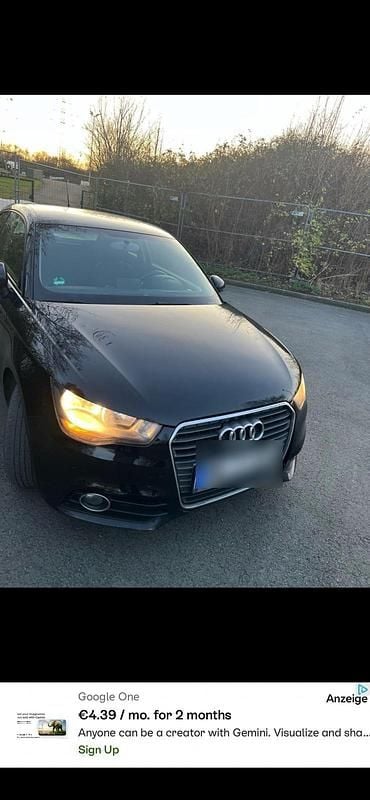 Gebraucht Audi A1 86 PS (63 kW) 2010 Schwarz Kleinwagen