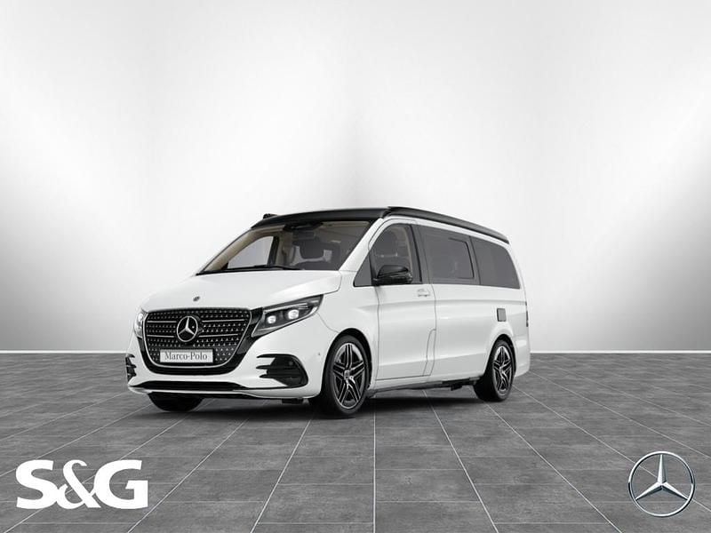 Bergkristallweiß metallic Gebraucht 2024 Mercedes V300 Marco Polo Van / Kleinbus | 108.172 € - Bild 1/4