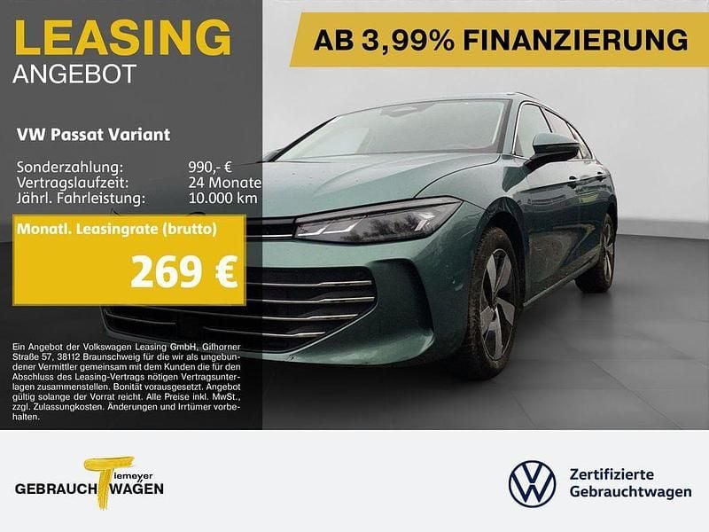 Grün Gebraucht 2025 VW Passat Business Kombi | 35.110 € (Guter Preis) - Bild 1/4