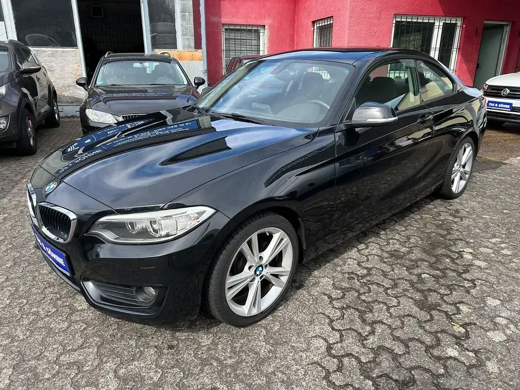Gebraucht BMW 218 Advantage 136 PS (100 kW) 2017 Schwarz Coupé
