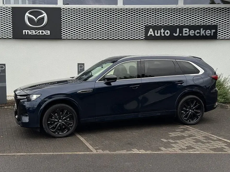 Gebraucht Mazda CX-80 Homura-Line 254 PS (186 kW) 2025 Deep crystal blue (metallic) SUV