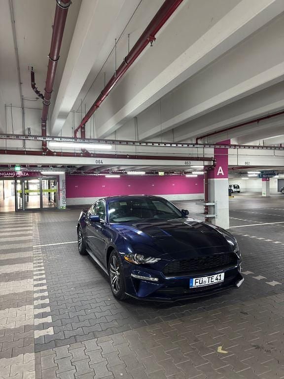 Blau Gebraucht 2018 Ford Mustang Coupé | 19.990 € (Superpreis) - Bild 1/4
