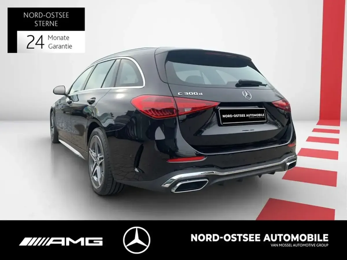 Gebraucht Mercedes C300 AMG 265 PS (194 kW) 2025 Metalliclack obsidianschwarz Kombi