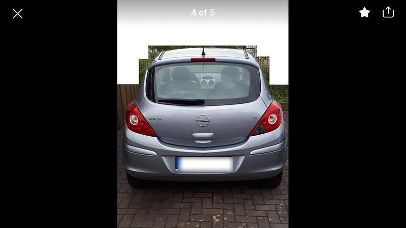 Gebraucht Opel Corsa 80 PS (58 kW) 2008 Blau Kleinwagen