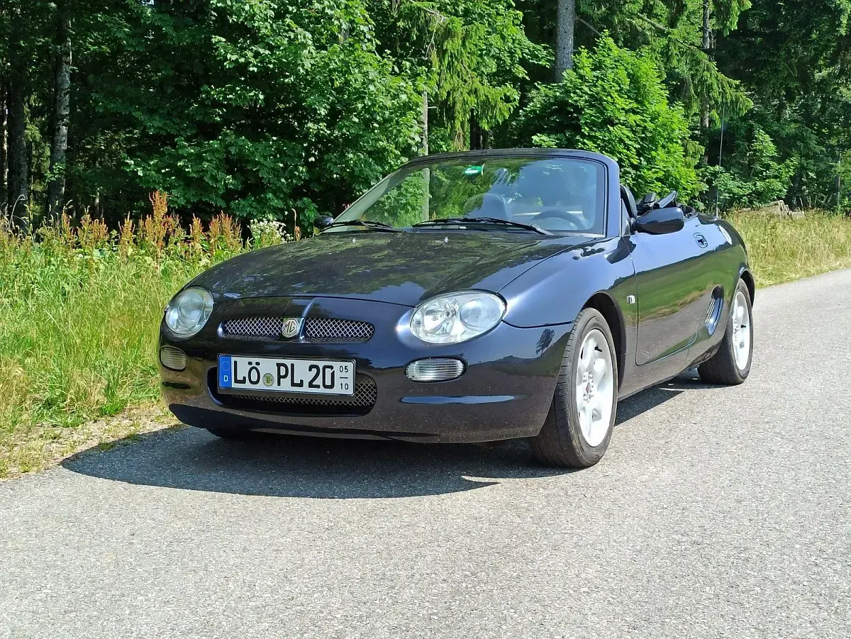 Gebraucht MG F 120 PS (88 kW) 1998 Schwarz Cabrio