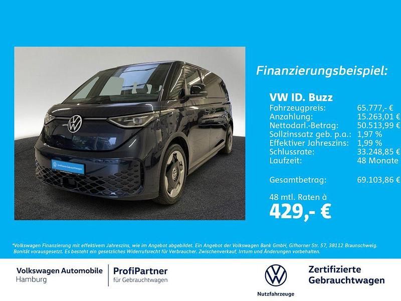 3s starlight blue metallic Gebraucht 2024 VW ID. Buzz Pro Van / Kleinbus | 65.777 € (Etwas zu teuer) - Bild 1/4