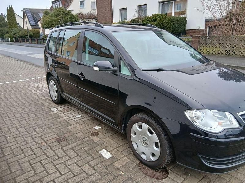 Gebraucht VW Touran 140 PS (102 kW) 2007 Schwarz Van / Kleinbus