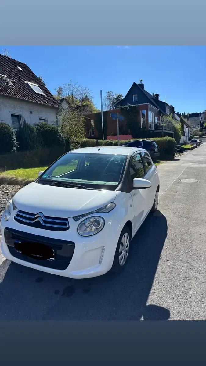 Gebraucht Citroën C1 69 PS (50 kW) 2015 Weiß Kleinwagen