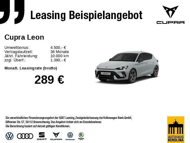 Neu Cupra Leon 204 PS (150 kW) 2026 Weiß Limousine