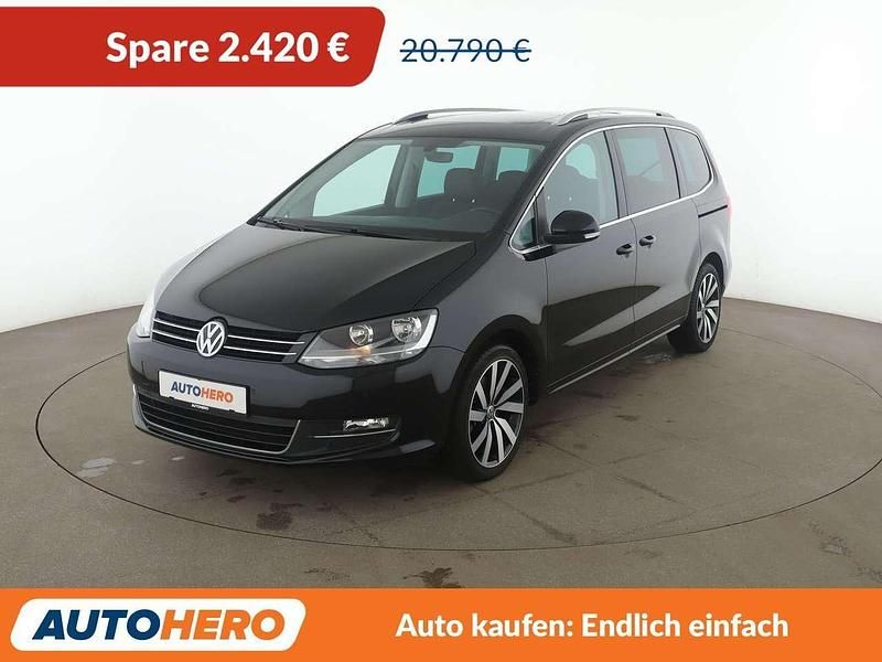 Gebraucht VW Sharan Highline 150 PS (110 kW) 2017 Schwarz Van / Kleinbus