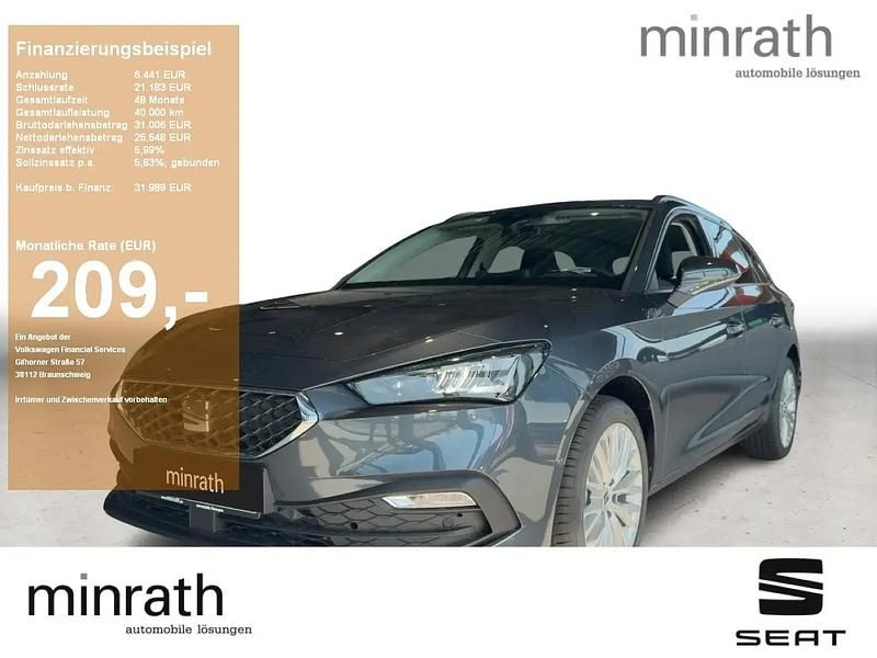 Grau Neu 2025 Seat Leon ST Kombi | 31.988 € - Bild 1/4