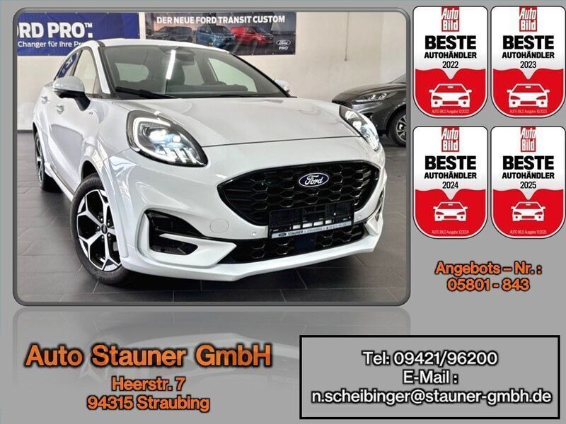 Weiß Gebraucht 2024 Ford Puma ST-Line SUV | 22.780 € (Superpreis) - Bild 1/4