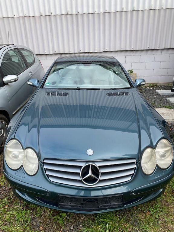 Blau Gebraucht 2004 Mercedes SL500 Cabrio | 6.550 € - Bild 1/4