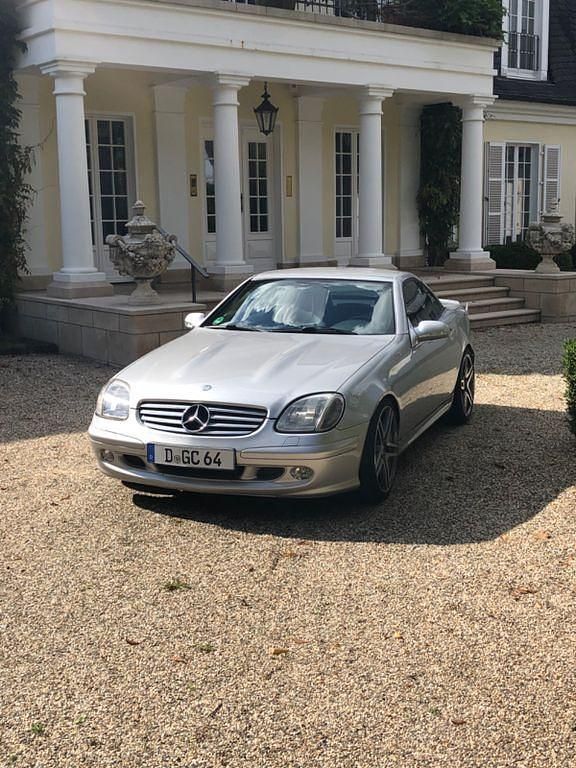 Gebraucht Mercedes SLK200 163 PS (119 kW) 2000 Silber Cabrio