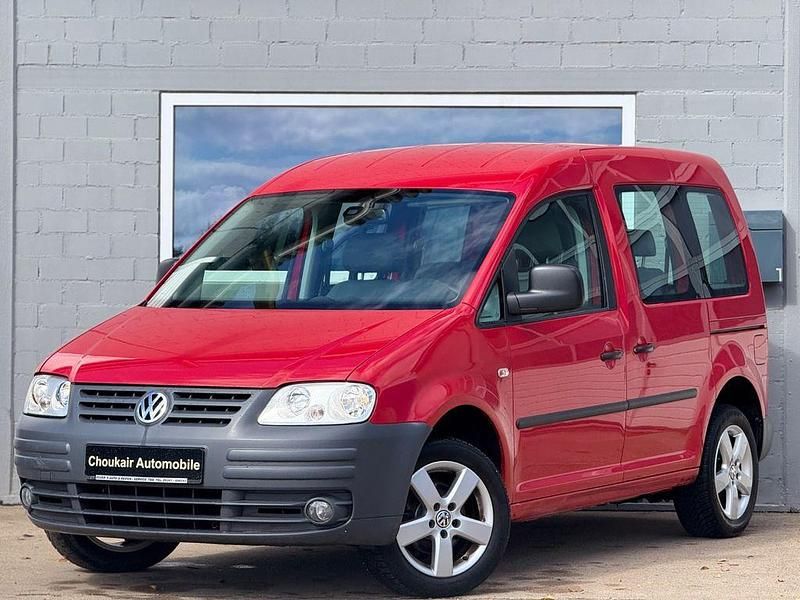 Rot Gebraucht 2009 VW Caddy Life Van / Kleinbus | 3.680 € (Fairer Preis) - Bild 1/4