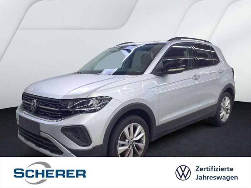 Reflexsilber metallic (metallic) Gebraucht 2025 VW T-Cross Goal SUV | 20.800 € (Superpreis) - Bild 1/4