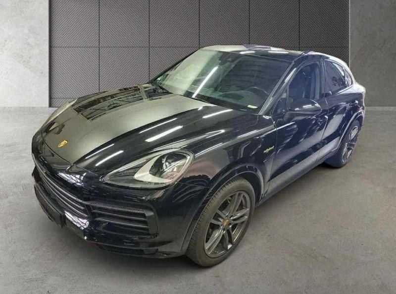 Schwarz Gebraucht 2023 Porsche Cayenne E-Hybrid Coupe Platinum Edition Coupé | 79.900 € (Superpreis) - Bild 1/4