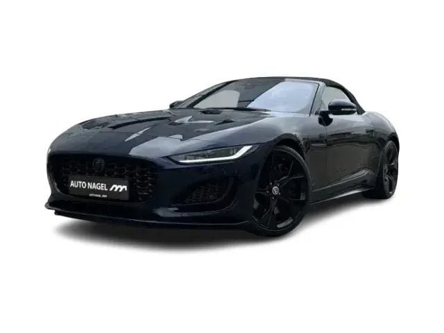 Blau Gebraucht 2024 Jaguar F-Type Cabrio | 69.990 € (Superpreis) - Bild 1/4