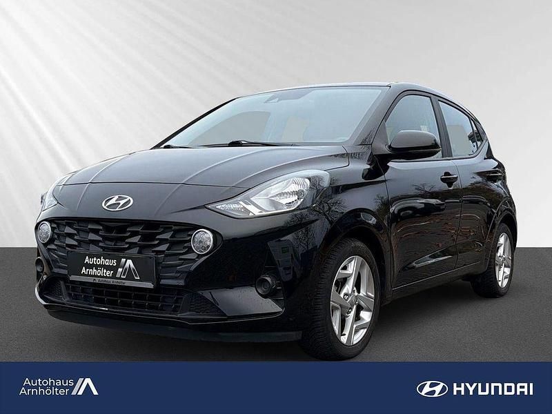 Schwarz Gebraucht 2022 Hyundai i10 Trend Kleinwagen | 14.990 € (Fairer Preis) - Bild 1/4