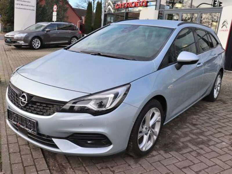 Diamant blau(m2) / diam silb Gebraucht 2020 Opel Astra GS Line Kombi | 19.840 € (Etwas zu teuer) - Bild 1/4
