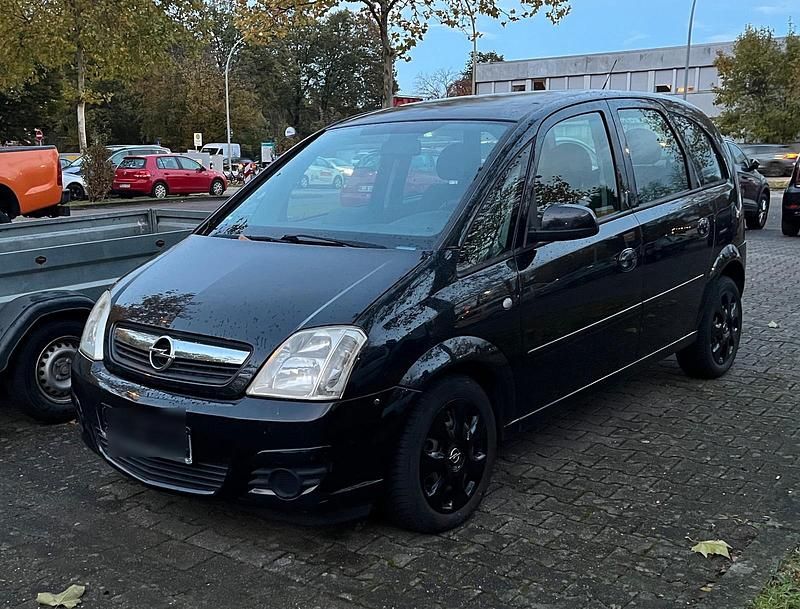 Schwarz Gebraucht 2007 Opel Meriva Van / Kleinbus | 1.400 € (Superpreis) - Bild 1/4