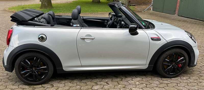 Weiß Gebraucht 2022 Mini John Cooper Works Cabriolet Cabrio | 38.500 € (Teuer) - Bild 1/4