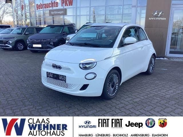 Arktis weiß) (weiss Gebraucht 2022 Fiat 500e Icon Kleinwagen | 14.990 € - Bild 1/4